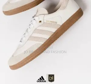 Adidas #Samba X #Los Angeles "Linen #Gum" #Flat Shoes