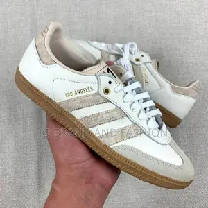 Adidas #Samba X #Los Angeles "Linen #Gum" #Flat Shoes