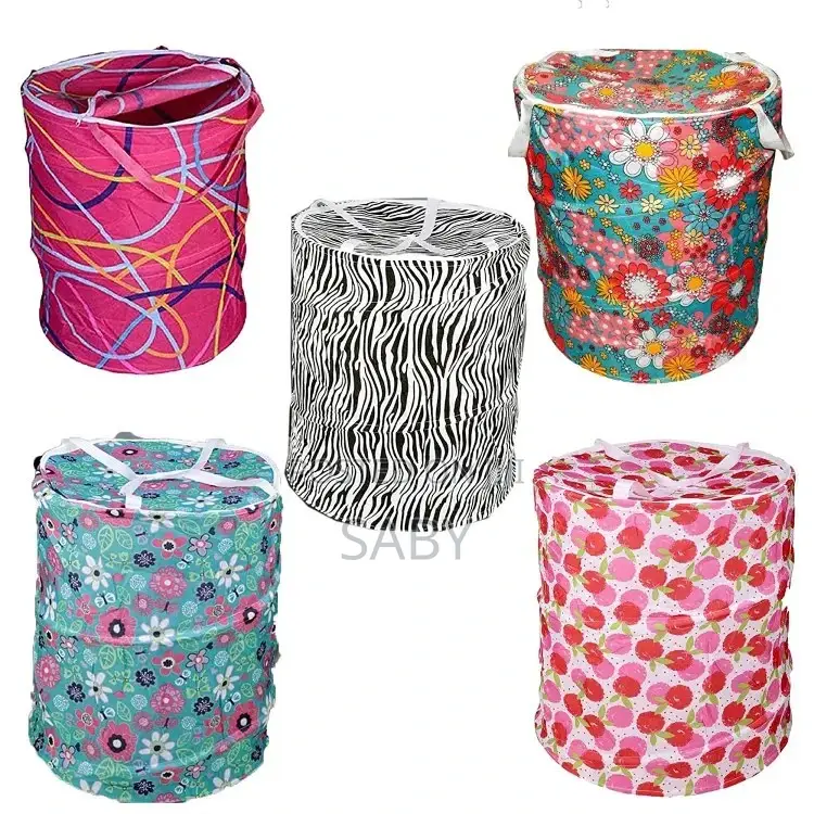 Foldable Cloth Laundry Baskets