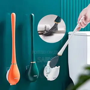 Toilet Cleaning Silicone Brush