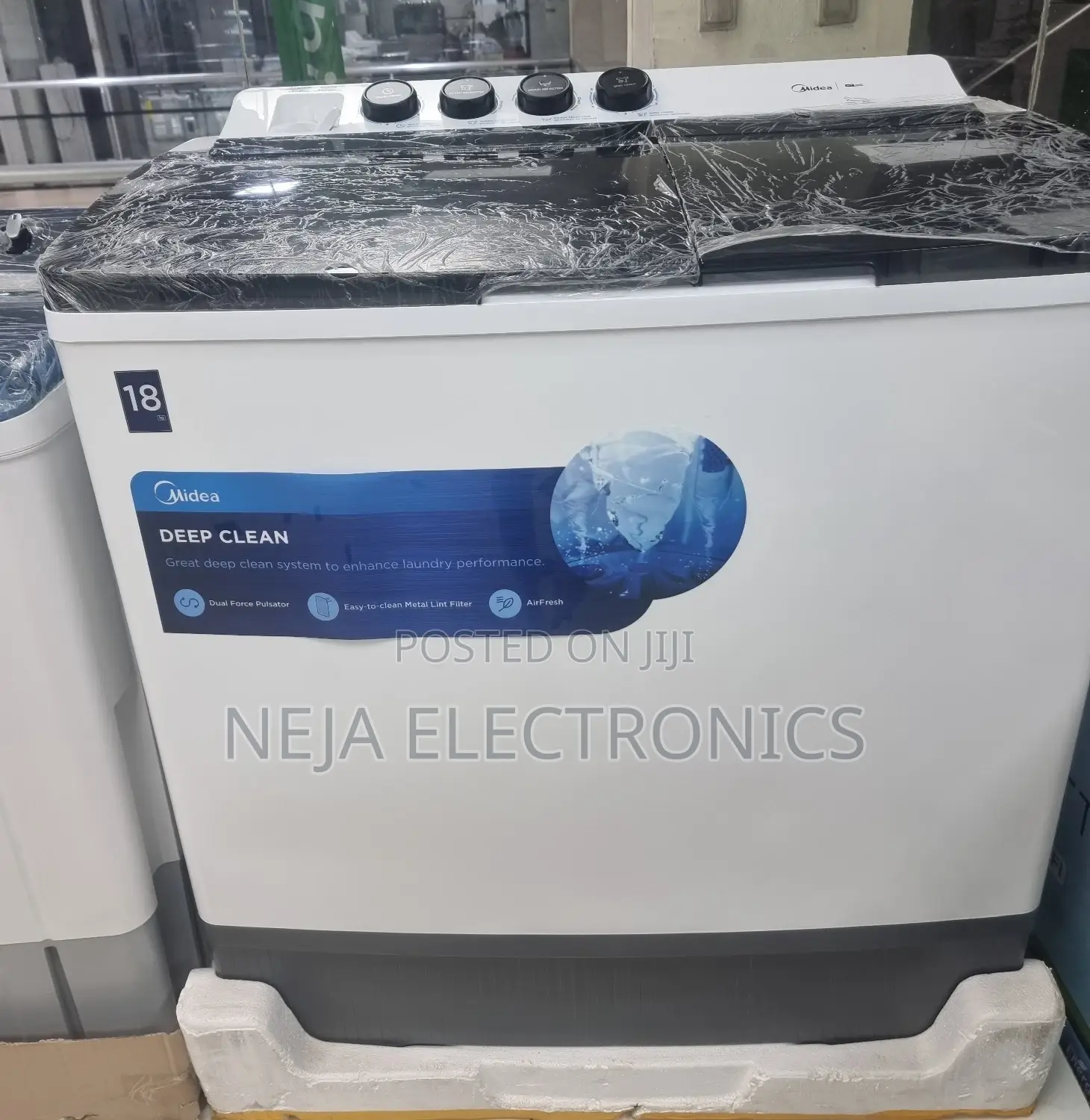 Midea Washing Machine 18kg Delivery