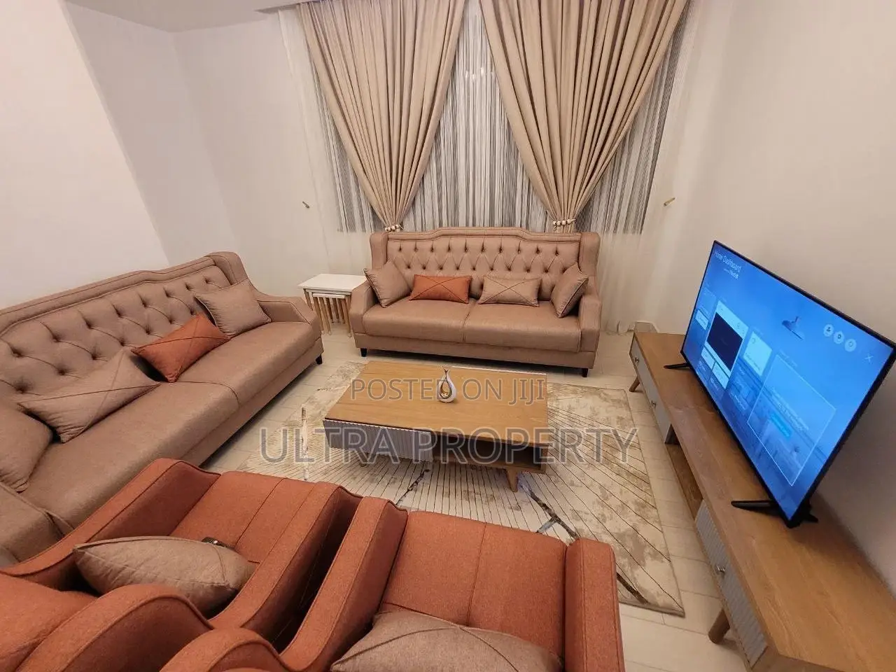 Furnished 2bdrm Apartment in Alsam Real Estate, Bole for rent