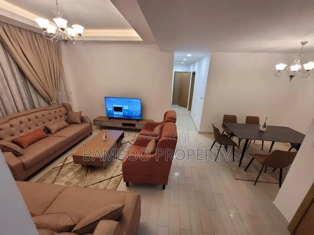 Furnished 2bdrm Apartment in Alsam Real Estate, Bole for rent