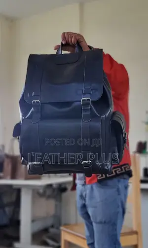 Leather Back Pack
