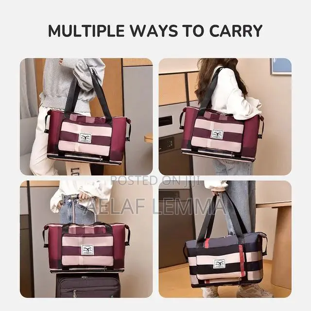 Foldable High Capacity Travel Bags