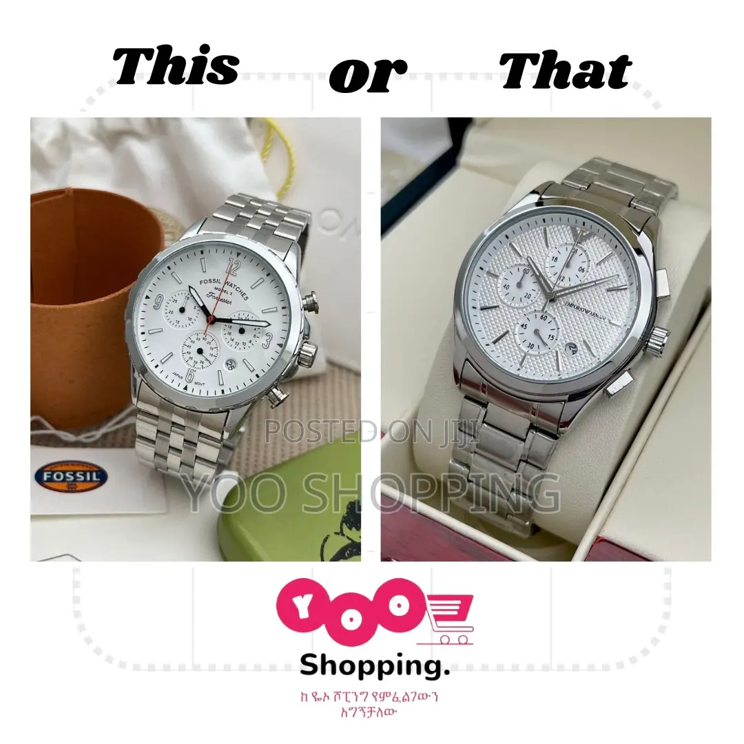 Fossil, Tissot, Emporio Armani Men’S Watch