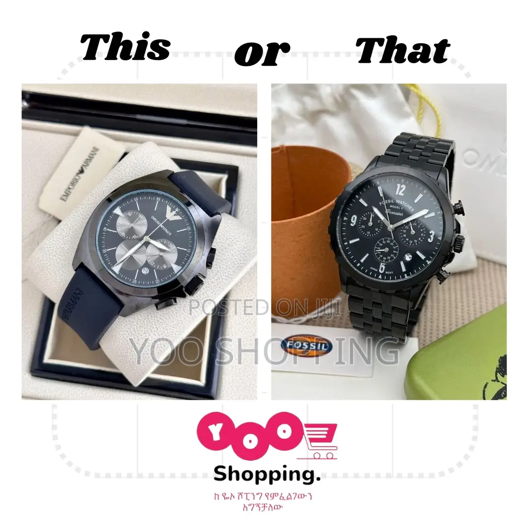 Fossil, Tissot, Emporio Armani Men’S Watch