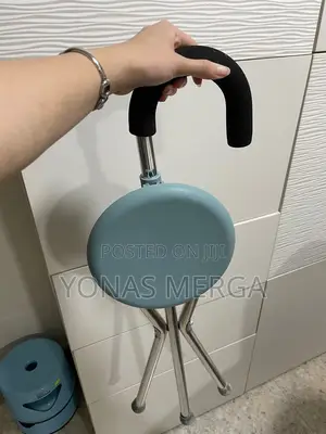 Walking Stick for the Elderly _Chair Pad/Walking Stick