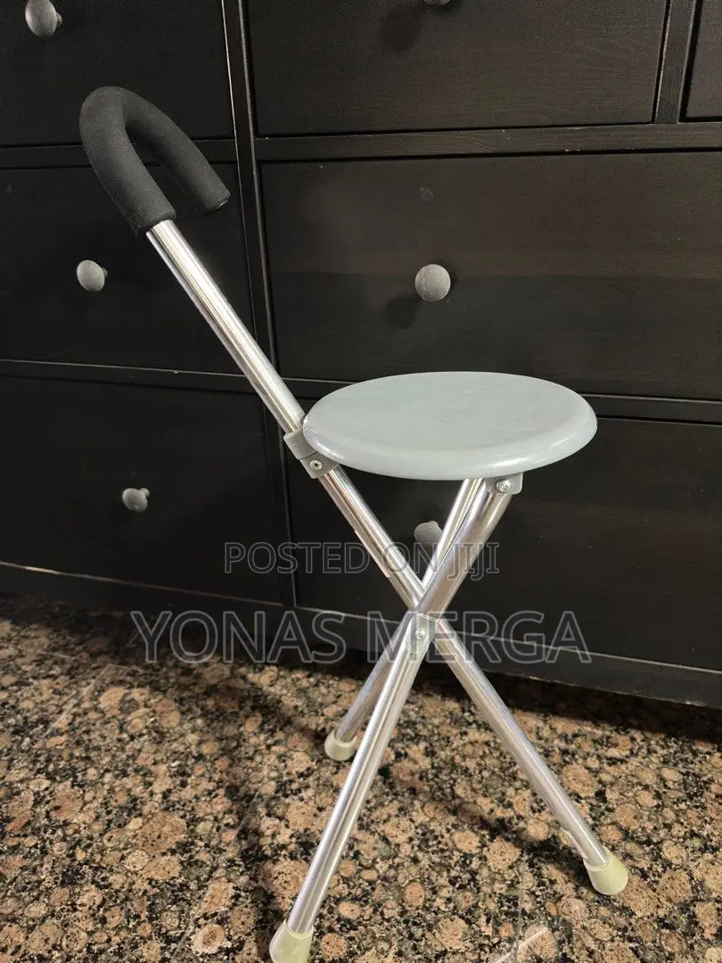 Aluminum Walking Stick/መቀመጫ እና ከዘራ በአንድላይ|Walking Stick