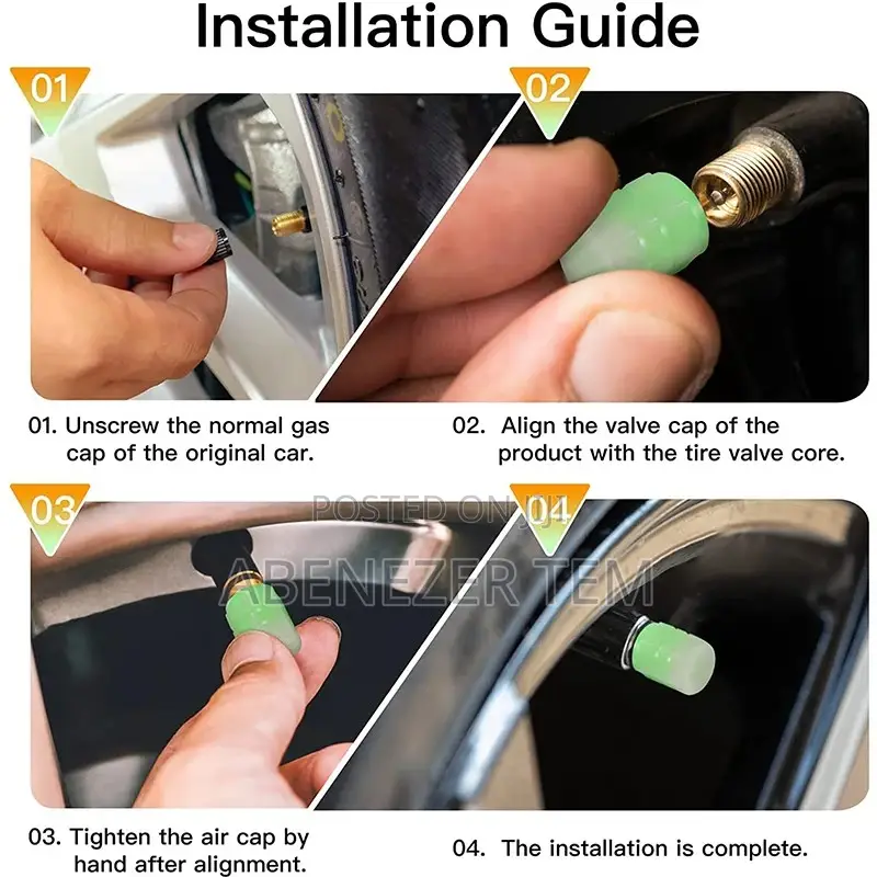 Luminous Car Tire Valve Cap