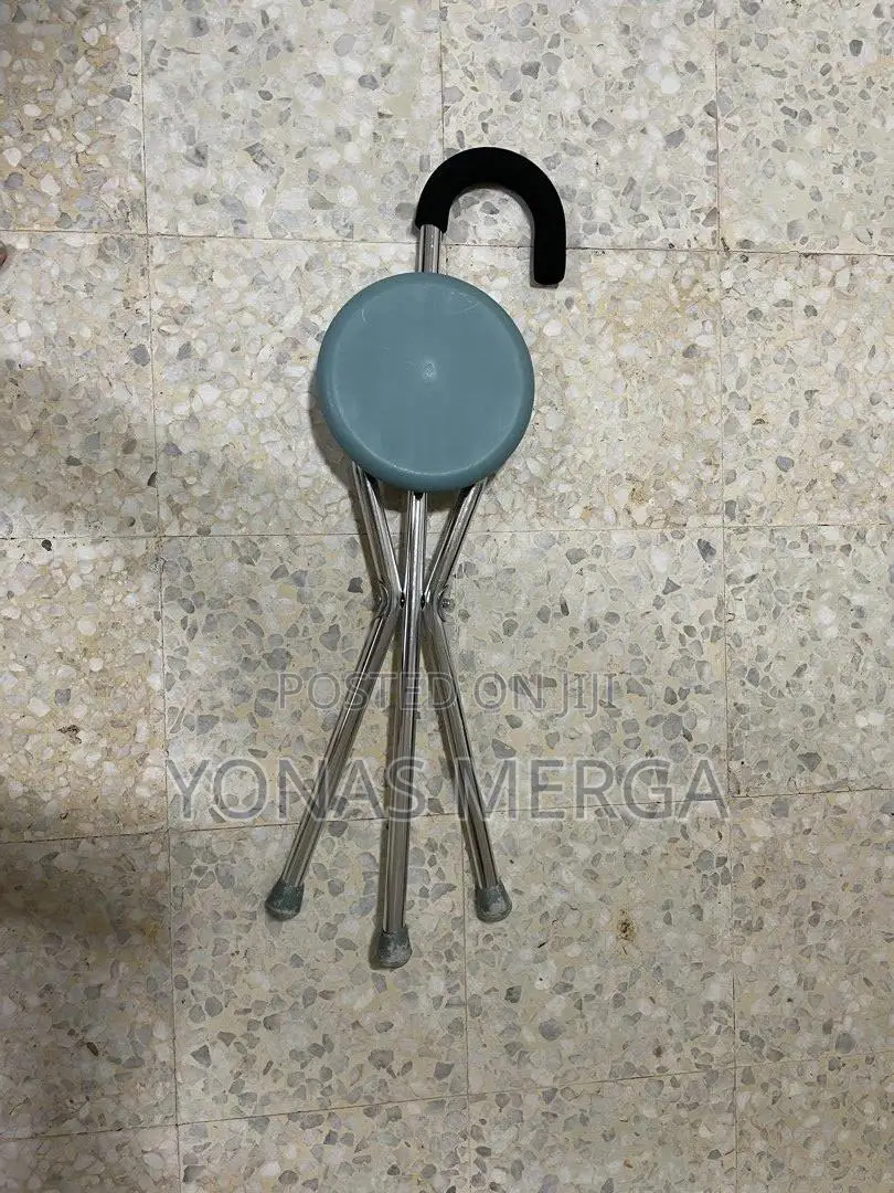 Walking Stick W/ Foldable Seat /Walking Stick \Medical ከዘራ