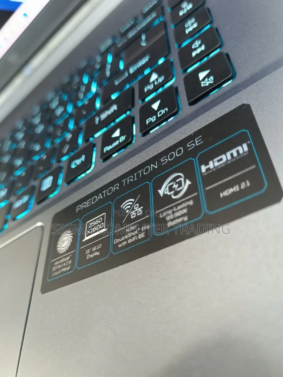 New Laptop Acer Predator Helios 300 16GB Intel Core I7 SSD 2T