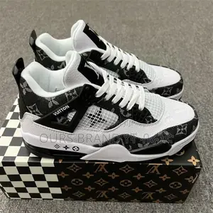 Jordan 4 Louis Vuitton High Master Quality Luxury Sneakers