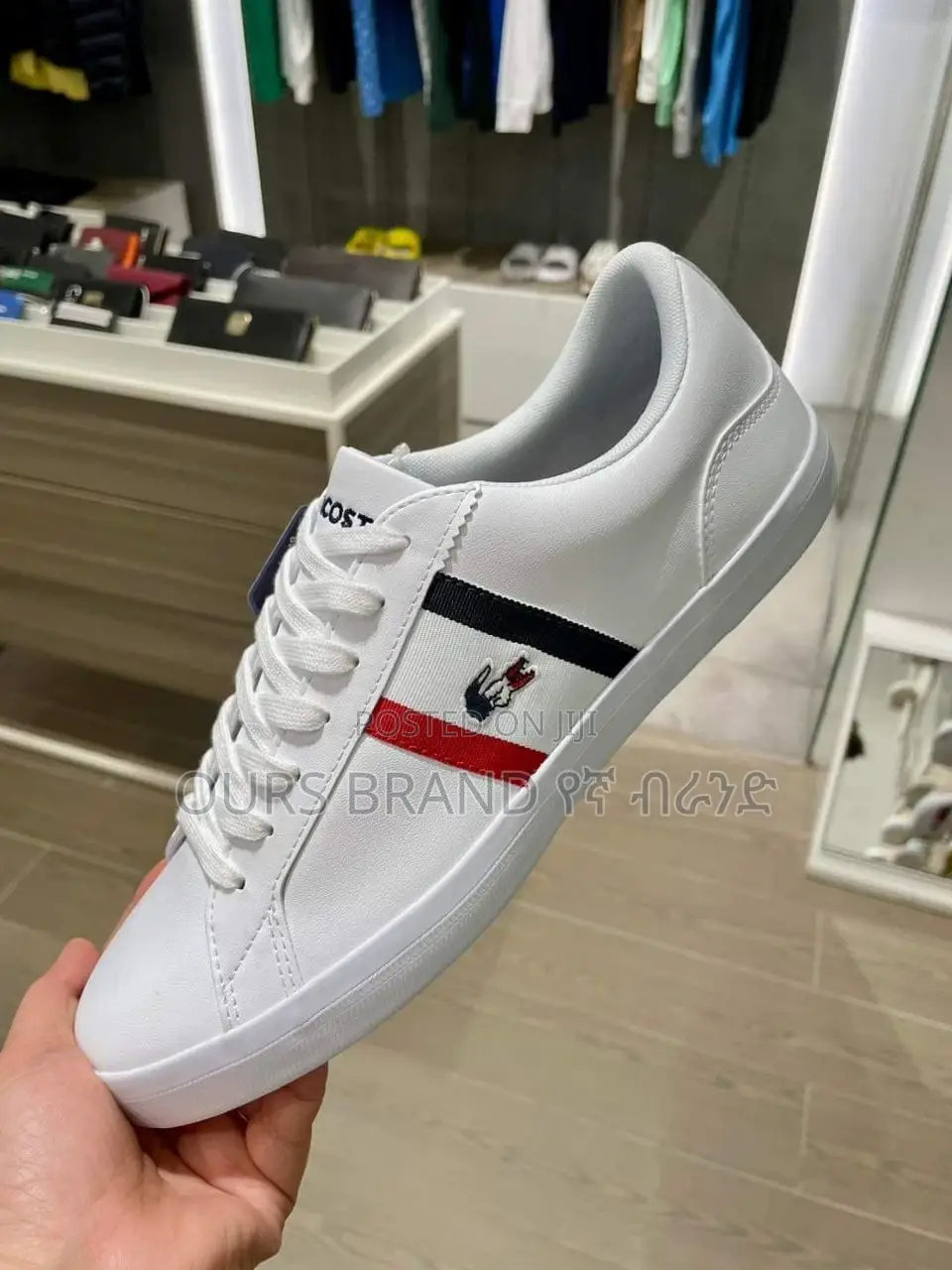 Lacoste High Master Quality Luxury Sneakers Shoes for U
