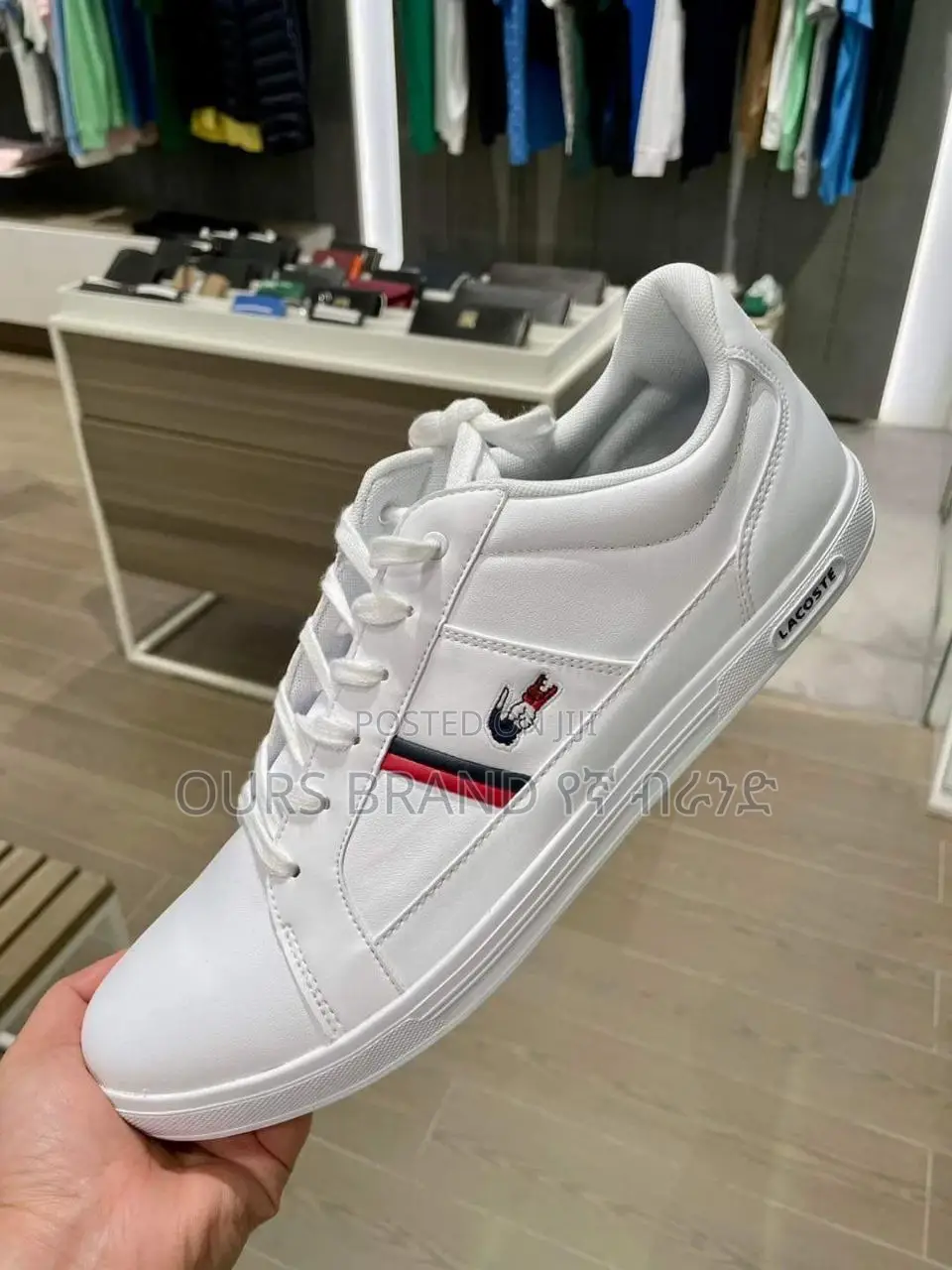 Lacoste High Master Quality Luxury Sneakers Shoes for U