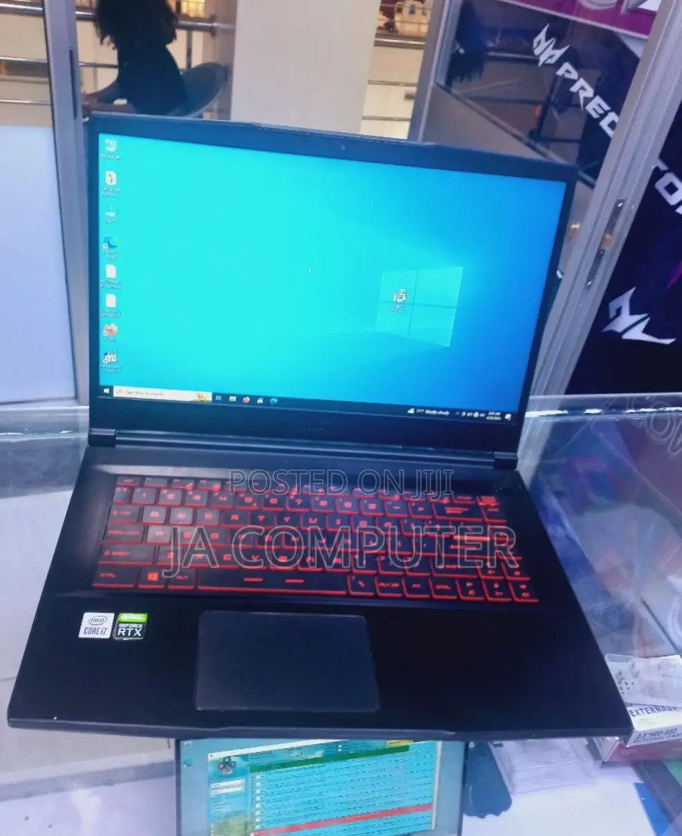 New Laptop MSI GF65 Thin 10UE 24GB Intel Core I7 SSD 512GB