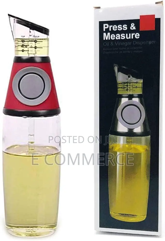 Press and Measure Oil and Vinager Dispenser