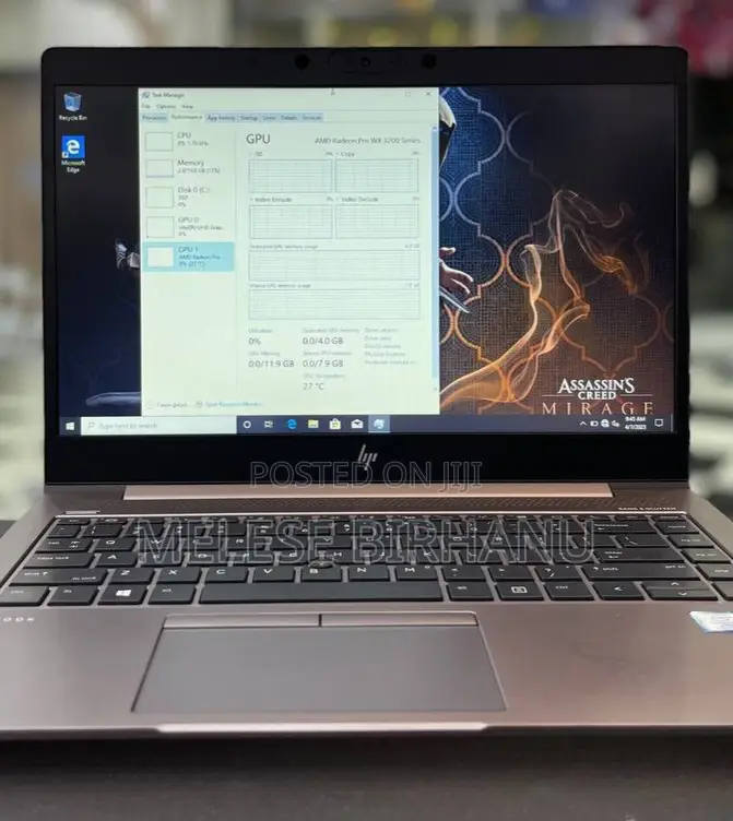 New Laptop HP ZBook Studio G5 16GB Intel Core I7 SSD 512GB