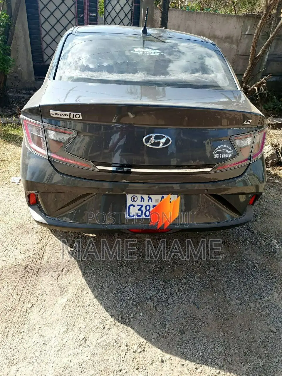 New Hyundai I10 2021 Gray