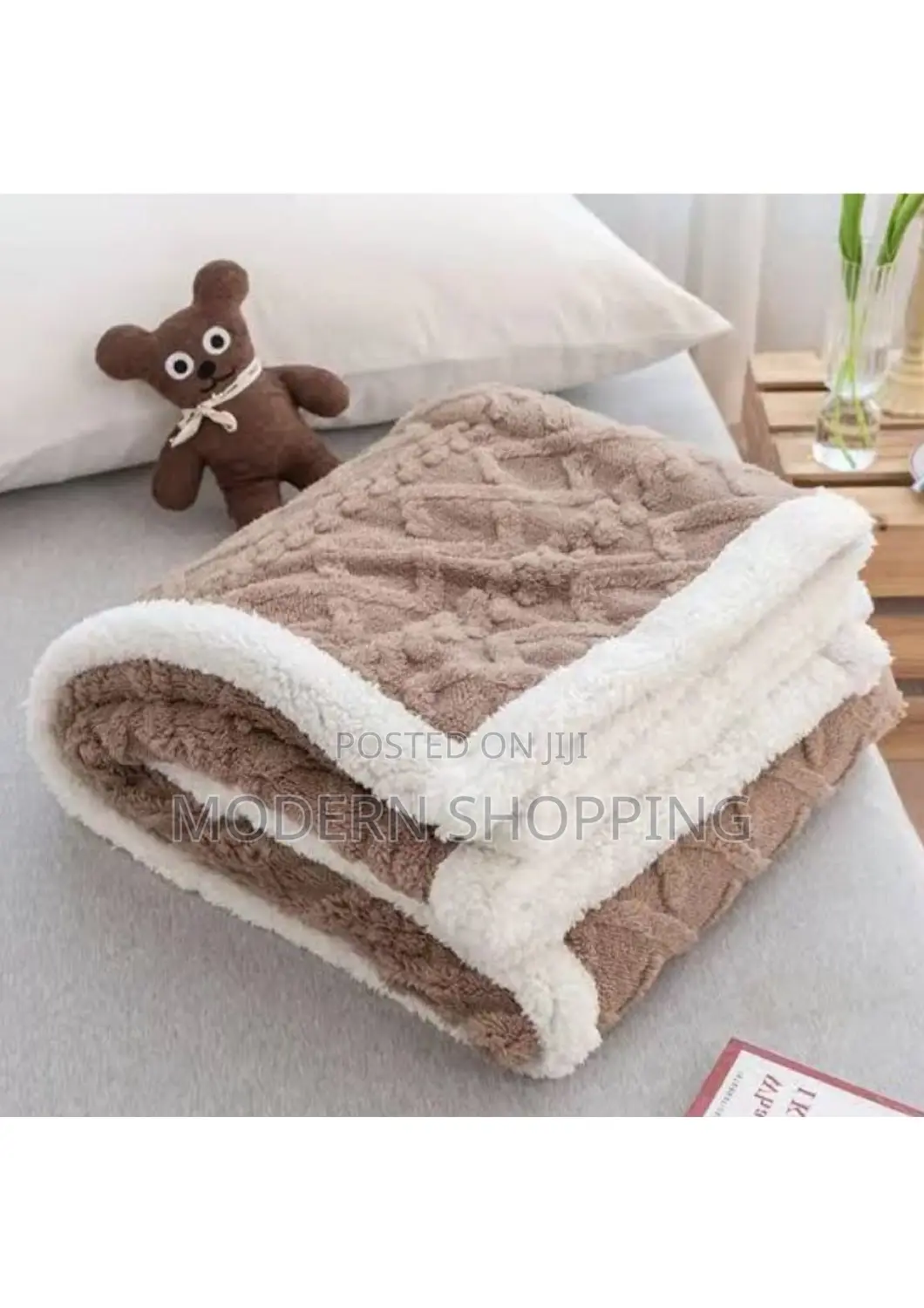 Fluffy and Fur Double Layer Kids Blanket