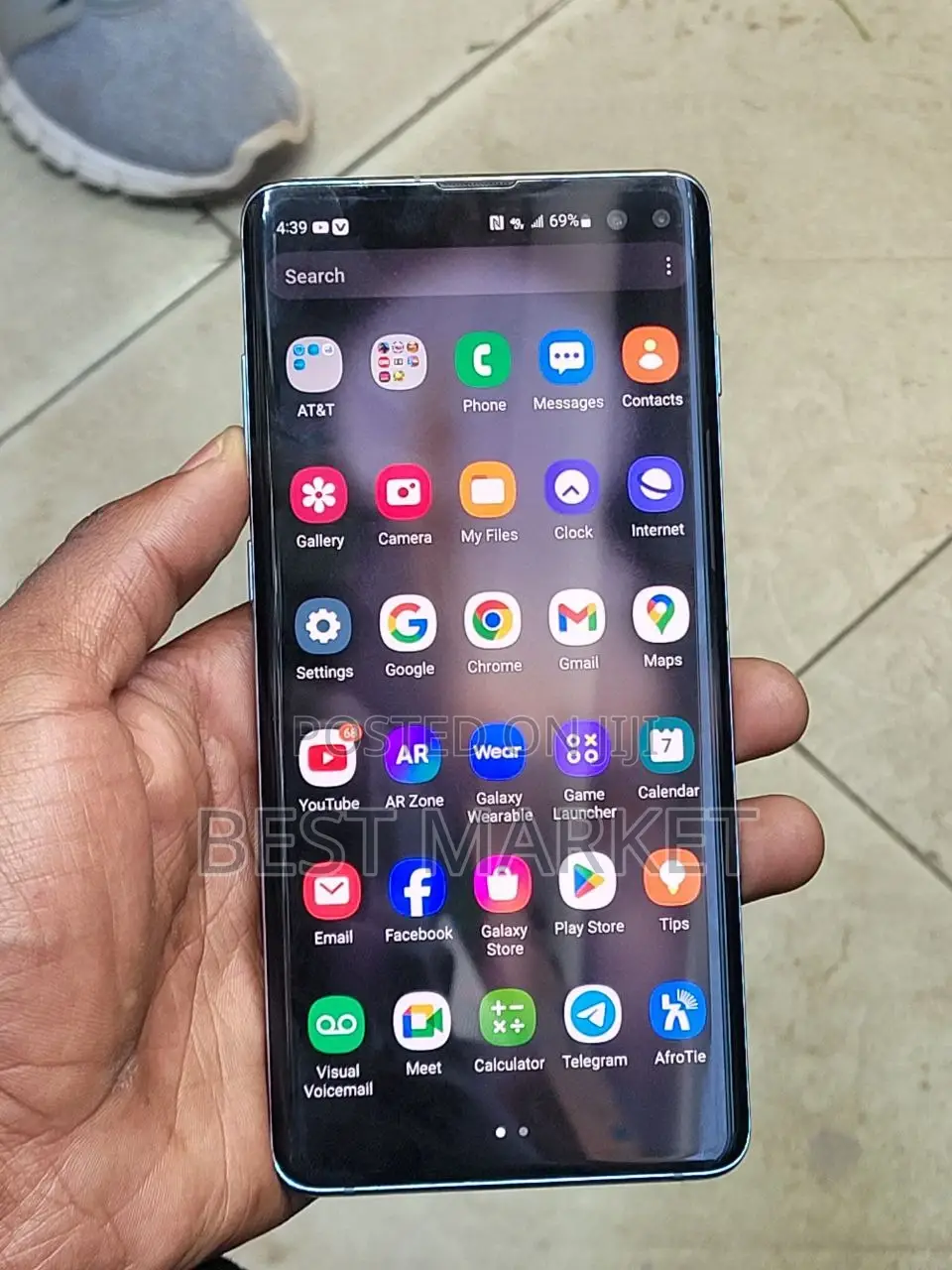Samsung Galaxy S10 Plus 128 GB Blue