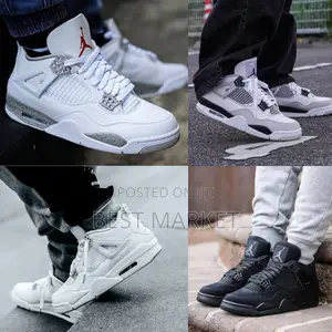 Photo - Jordan 4 (4 Color Choices)