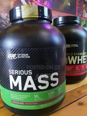 Photo - Serious Mass Gainer 3kg #1best Brand Optimum Nutrition