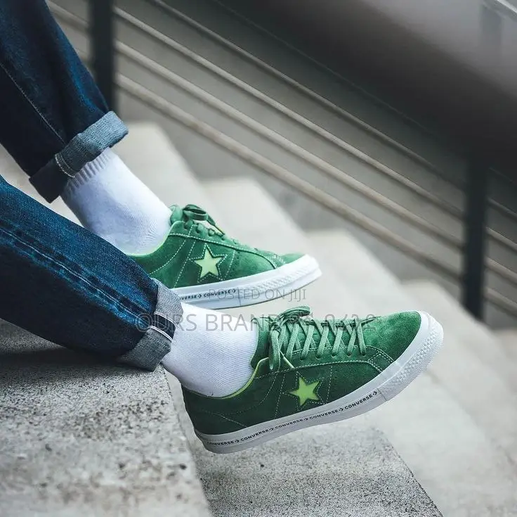 Converse One Star Pinstripe "Mint Green" High Master Quality
