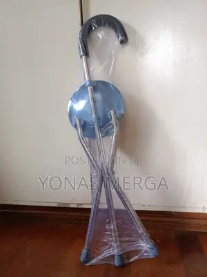 Walking Stick With Seat Crutches for the Elderly 3-Legged