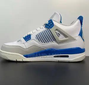 Photo - Air Jordan 4 Retro "Military Blue" Master Quality