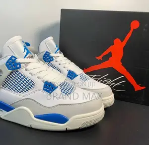 Photo - Air Jordan 4 Retro "Military Blue" Master Quality