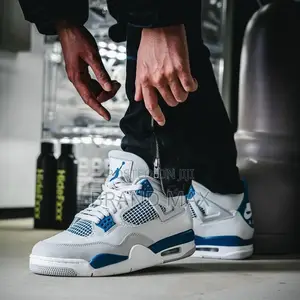 Photo - Air Jordan 4 Retro "Military Blue" Master Quality