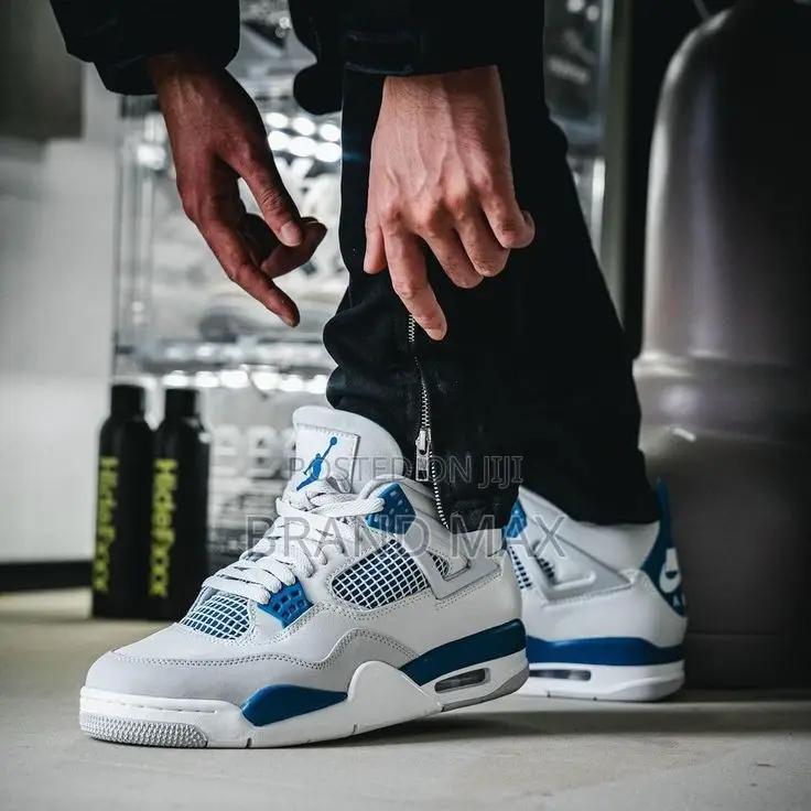 Air Jordan 4 Retro "Military Blue" Master Quality