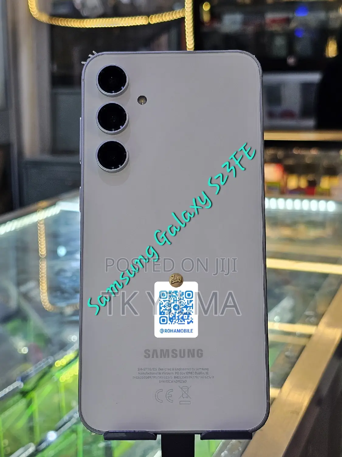 New Samsung Galaxy S23 FE 128 GB White