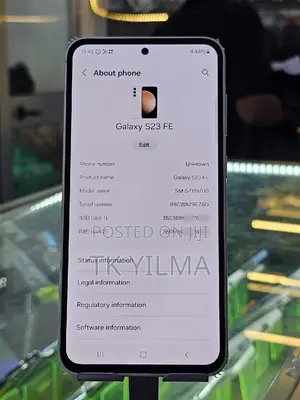 New Samsung Galaxy S23 FE 128 GB White