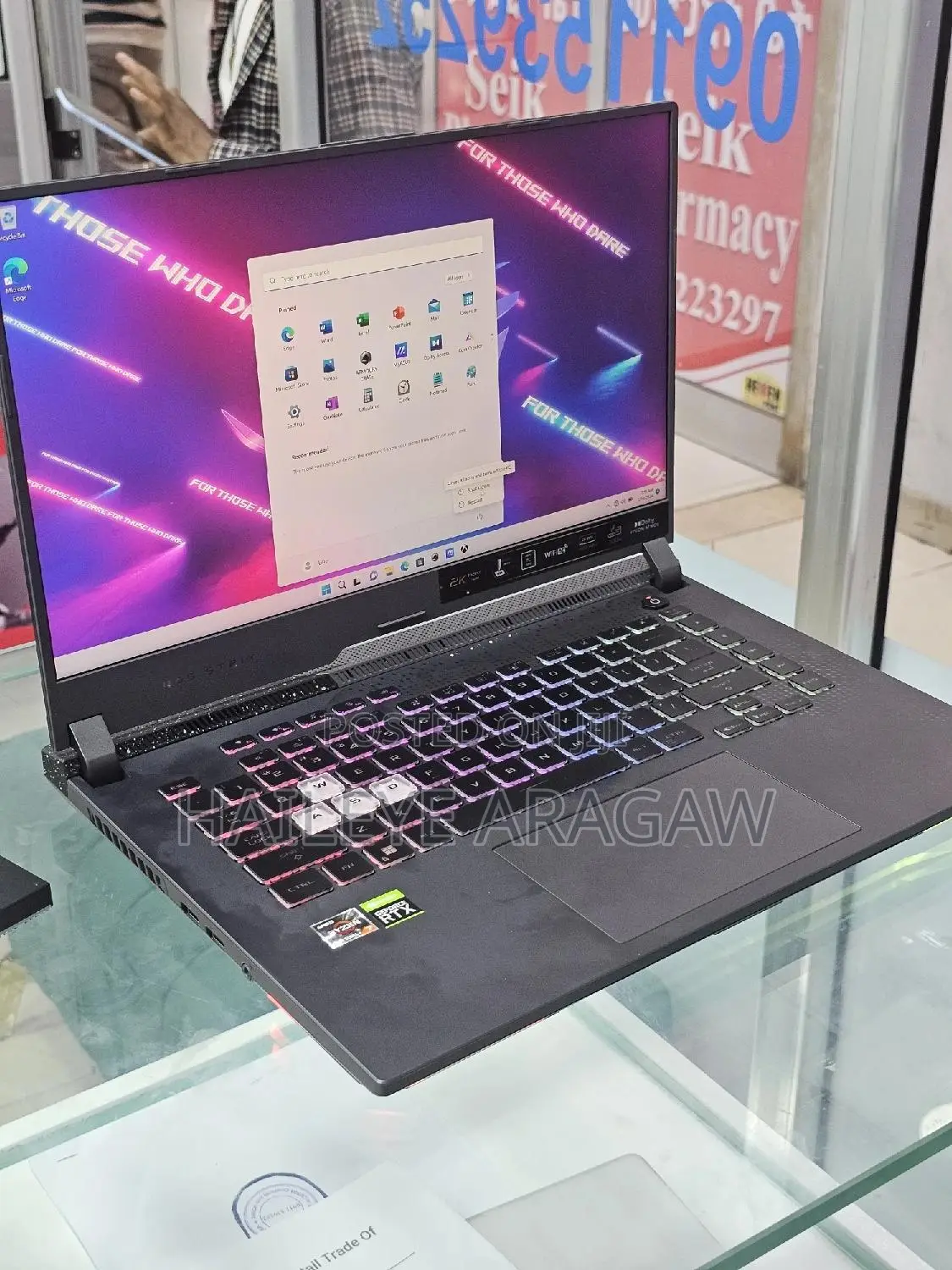 New Laptop Asus ROG Strix G15 16GB AMD Ryzen 7 SSD 1T