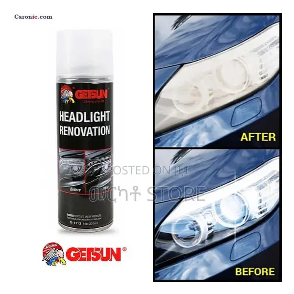 Car Headlight Renovation
