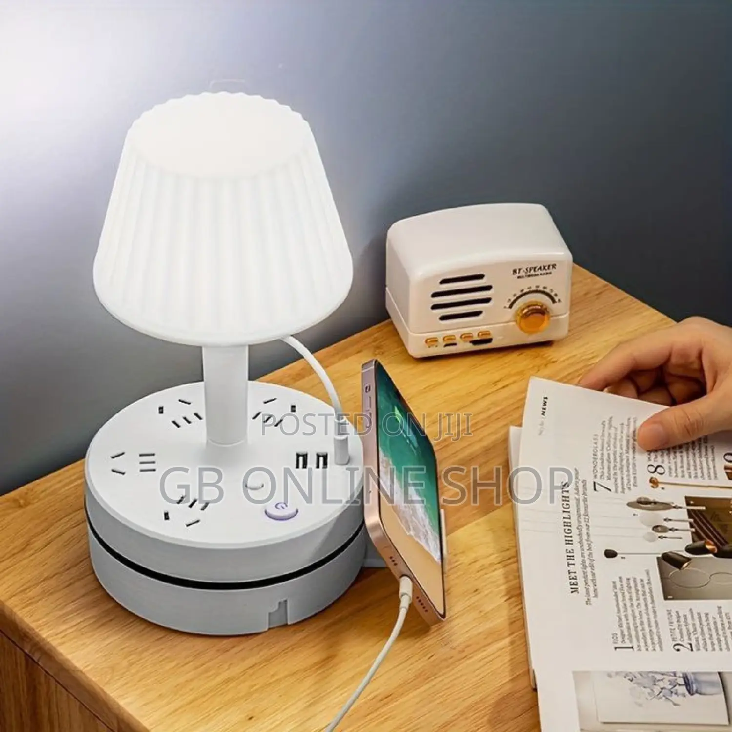 All in One Table Lamp Socket