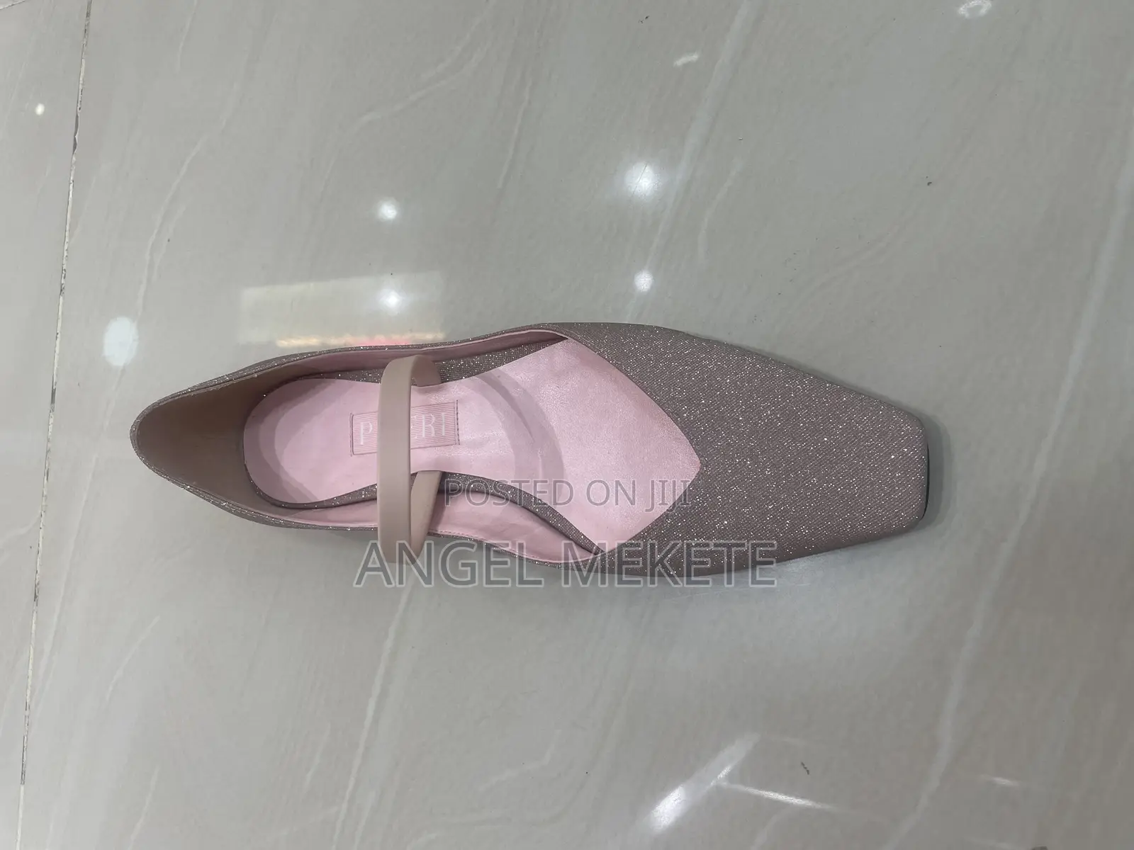 Sparkling Golden Shoe