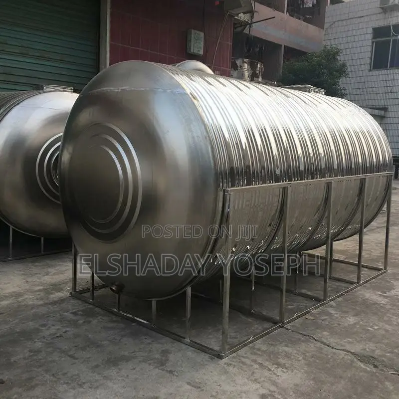 Horizontal Style Stainless Steel Water Tanker