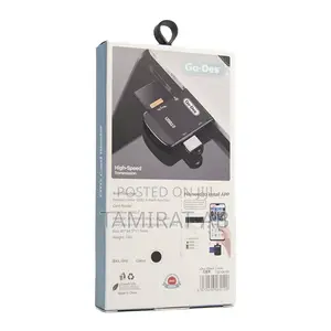Go-Des 4 in 1 Multi Function OTG Card Reader (GD-DK109)