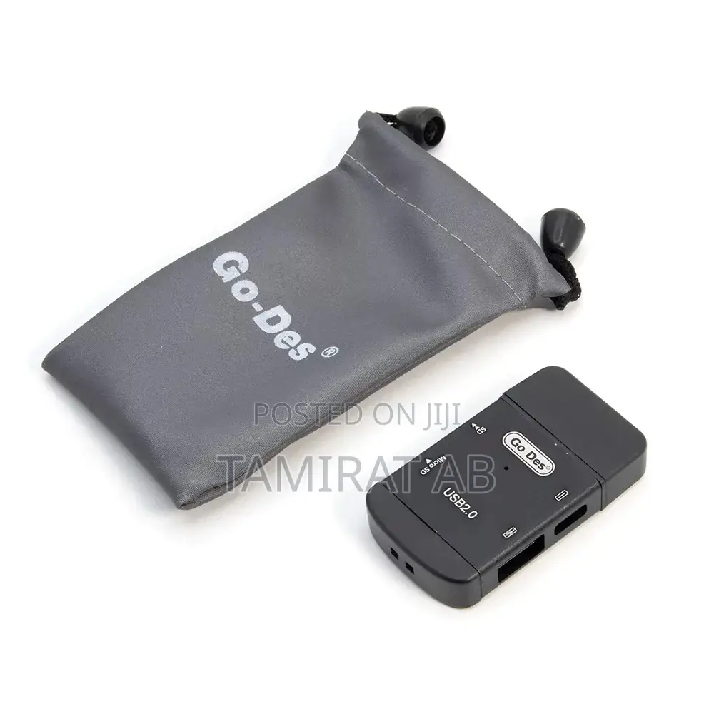 Go-Des 4 in 1 Multi Function OTG Card Reader (GD-DK109)