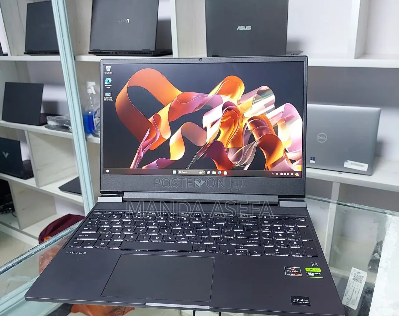 New Laptop HP Victus 15 8GB AMD Ryzen 5 SSD 512GB