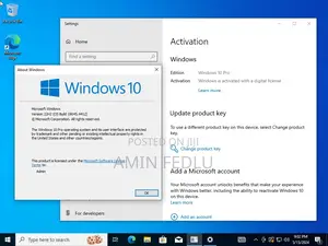 Windows 10 Pro Preactivated(Provide Installation Also)