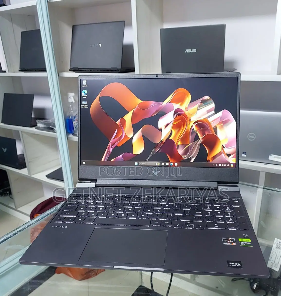 New Laptop HP Victus 15 8GB AMD Ryzen 5 SSD 512GB