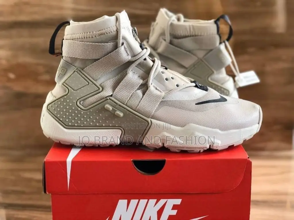 Nike #Huarache #Grip "#Beige" #High Master Quality Shoes