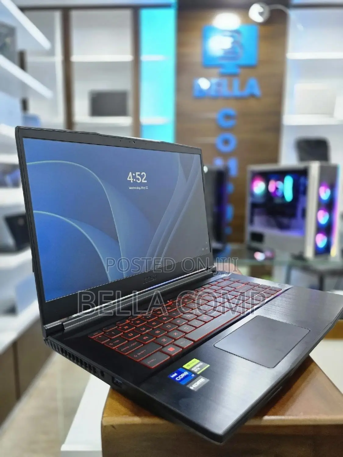 New Laptop MSI GF63 16GB Intel Core I7 SSD 512GB