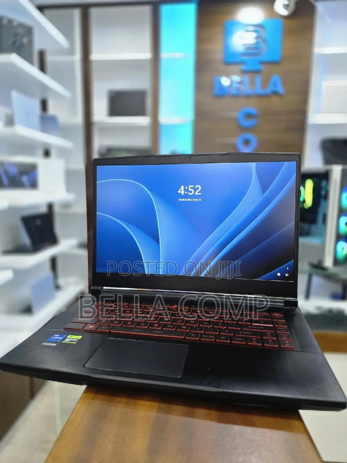 New Laptop MSI GF63 16GB Intel Core I7 SSD 512GB