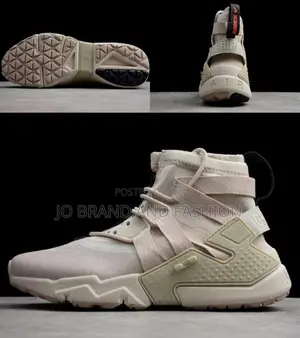 Photo - Nike #Huarache #Grip "#Beige" #High Master Quality Shoes