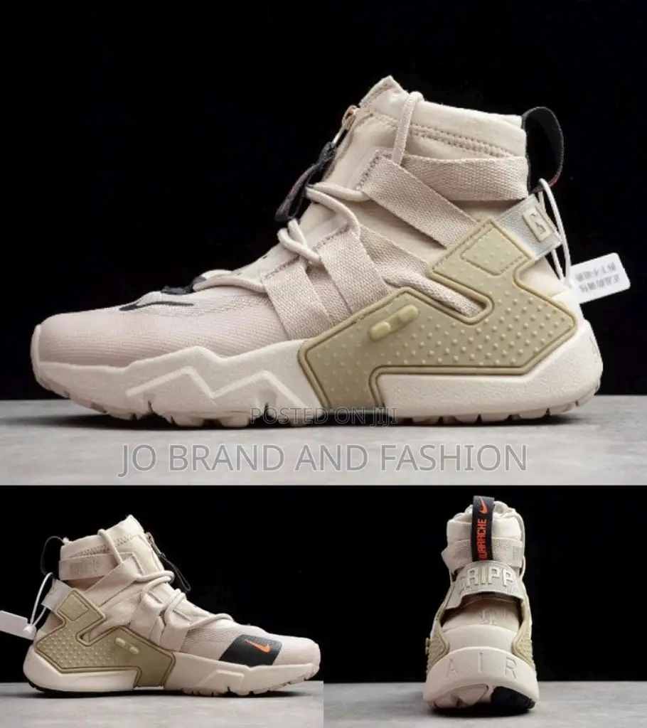 Nike #Huarache #Grip "#Beige" #High Master Quality Shoes